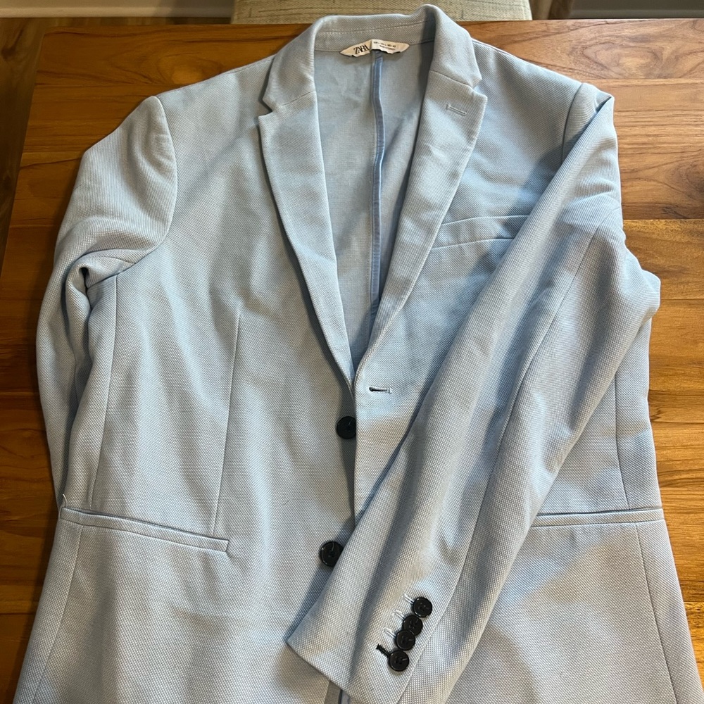 Blue Zara Blazer